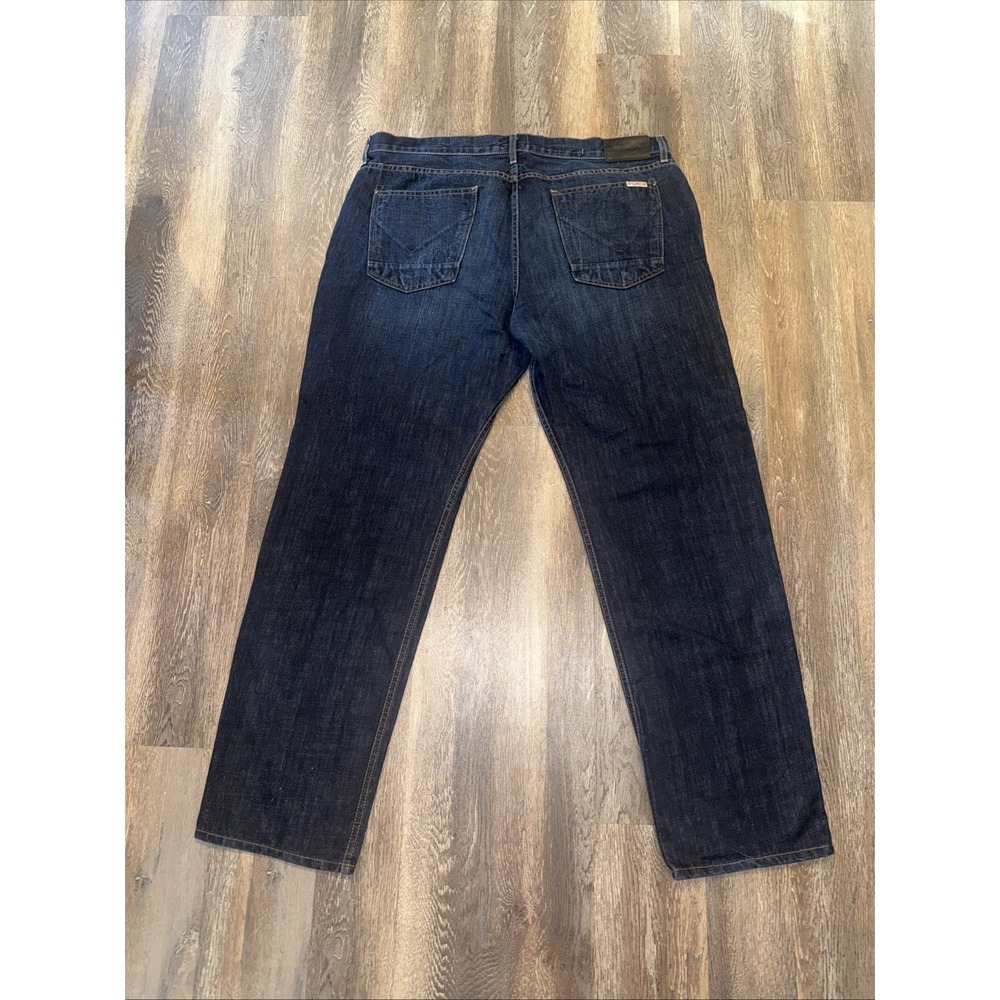 Hudson Blue Denim Jeans Men's Size 38 Button Fly Made In USA - Picture 2 of 14